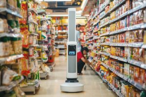 Roboter Tally hilft dem Einzelhandel dabei, Engpässe bei der Verfügbarkeit von Produkten zu vermeiden. (Bild: Simbe Robotics, Inc)