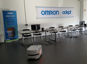 Trainingsraum am neuen Produktionsstandort von Omron Adept in Dortmund. (Bild: Omron Adept Technology GmbH)